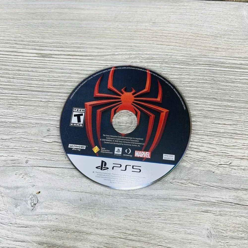 Spider-Man Miles Morales (Sony PlayStation 5, 2020) Game Only - Tested